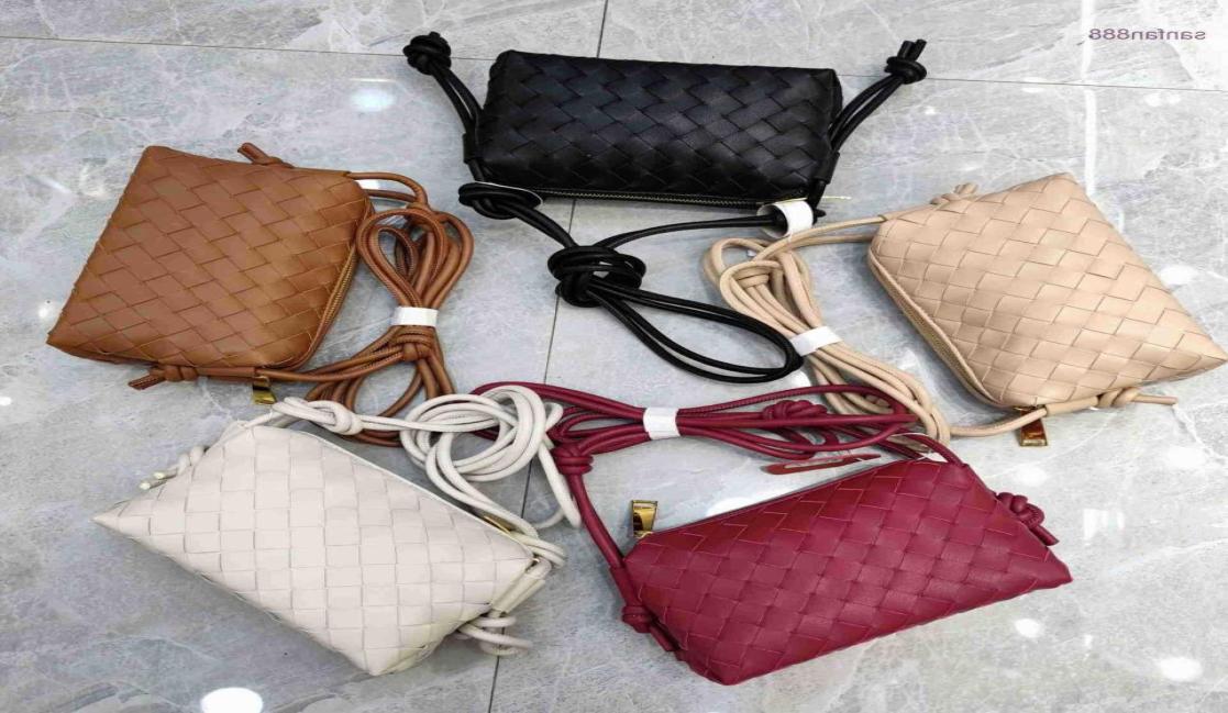 

Bottegas Bag Venetas Jodie 2022 new square woven cloud bag soft leather dumpling Korean women039s fashion single shoulder diago2195230, White