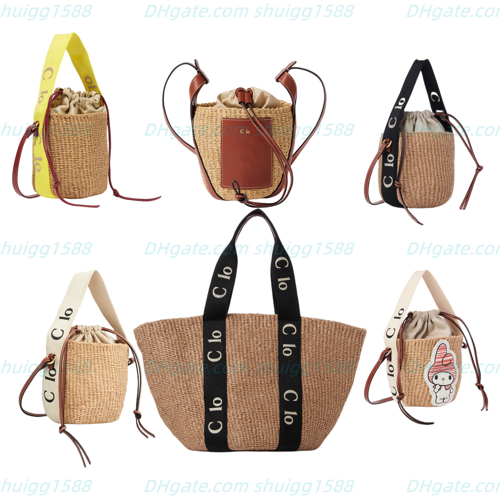 

Luxury designer Shoulder Bags Tote Bags Luxury Crossbody Women Cross Body bags Handbags New items embroidery MY MELODY shopping bags Satchels Bags Woven bag, Rainbow