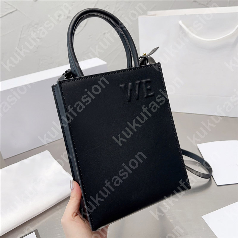 

Unisex Fashion Womens Tote Bag For Man Designer Tote Bags Luxury Shopping Bag Crossbody Bags Genuine Leather Handbags With Strap 2 Sizes, S black