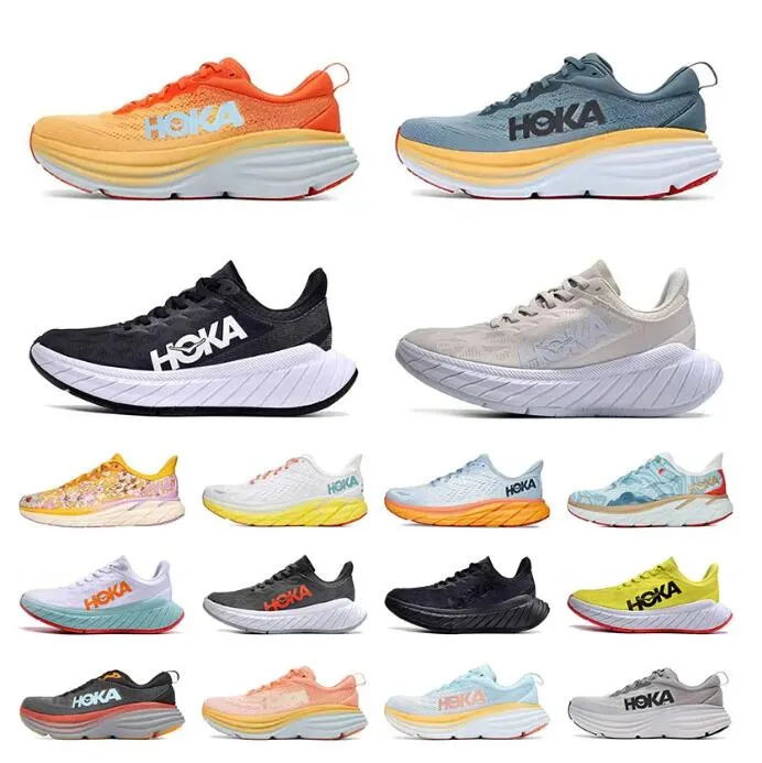

HOKA ONE Bondi 8 Running Shoe mens womens Clifton 8 ATR 6 Shock Absorbing Road Fashion Accepted lifestyle Designer training Sneakers Outdoor Sports 36-45, 20