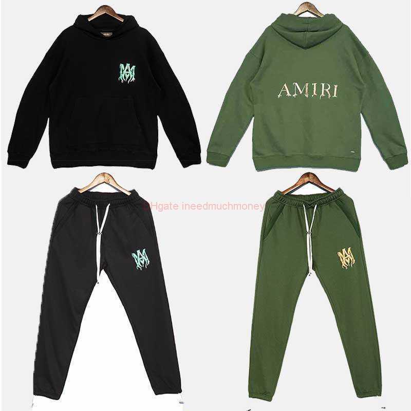 

Designer Clothing Mens Sweatshirts Amires Am Hoodies Amies Star Stereo Letter Offset Sweater Hoodie Loose Printing Sweatpants Fashion Brand Pants Set Fashion Stre, Shipping fee
