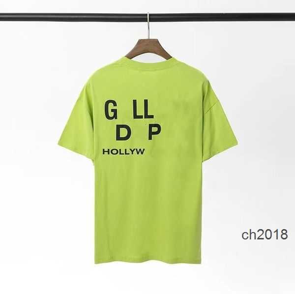 

2023 New Tees Galleryse Depts T Shirts Mens Womens Designer T-shirts Galleryes Cottons Tops Man S Casual Shirt Luxurys Clothing Street Shorts Sleeve Clothes 54AU, 27