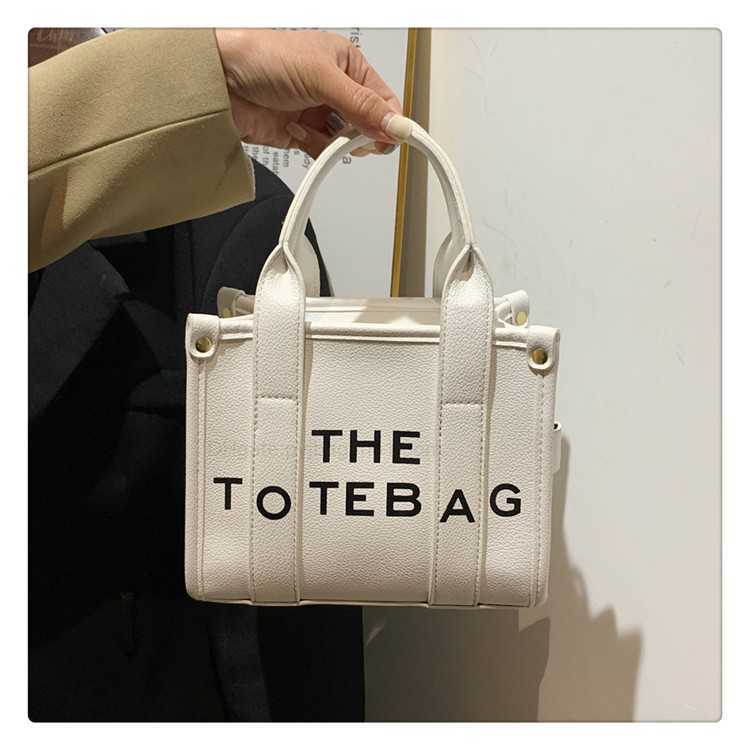 

the Tote Marc Mini Tote Women's Springsummer New Trend Fashion Handbag Junior High Quality Bag Jacobsuvbyjocobs, Black