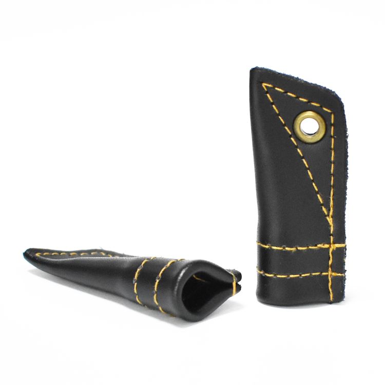 

JCVAP Leather Sheaths Quartz Titanium and Ceramic Nail Ti Protector For Honeybird Nectar Collector