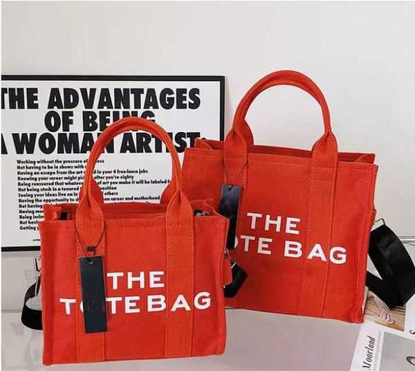 

The Tote Marc Luxury Canvas Large s Bag Womens Mens Cool Designer Handbag Unisex Original Shoulder Linen Top Handle Travel Clutch Bags 56ddjocobs, No bag