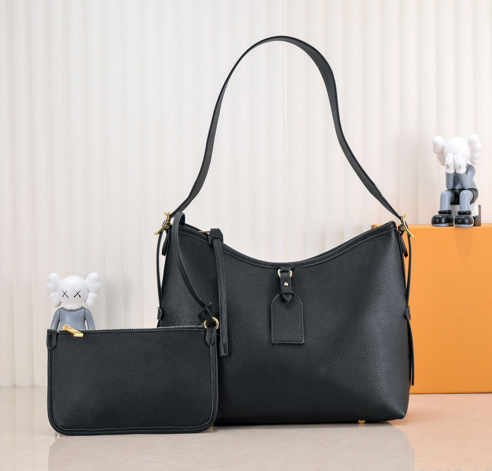 Designer tote bag luxury CarryAll handbags women shoulder bags Top-quality leather embossed flowers letters Empreinte totes ladies fashion makeup pu