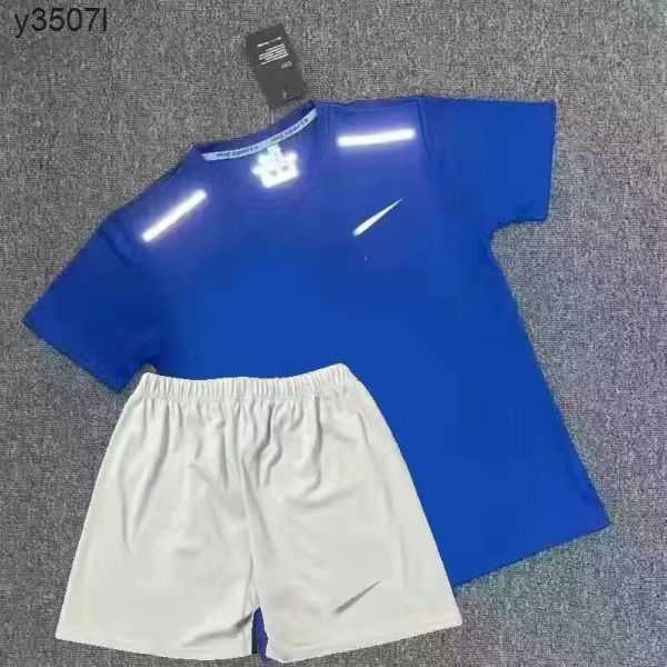 

tar tracksuit summer quick drying set t shirt designer sports student training track and field running basketball sportswear Asian size 126M