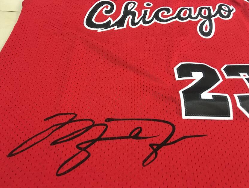 

michael 23 flyman grestest Signed Autograph Autographed auto shirts, Khaki