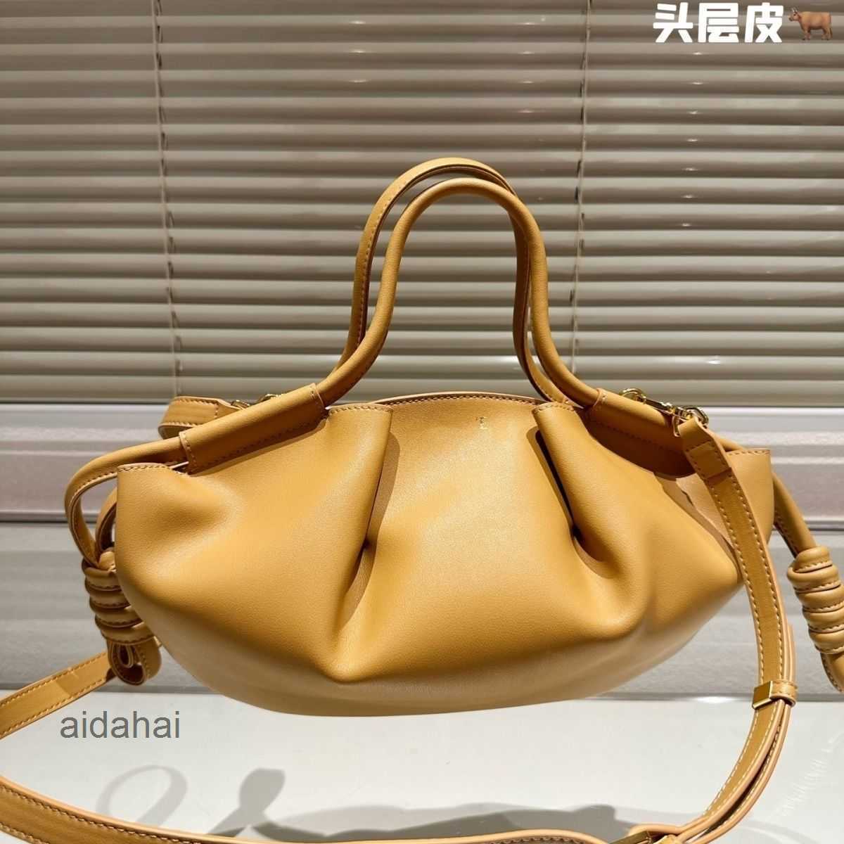 

Spain Classic Paseo Ladies Colors Handbags Designer Bags Tote 2023 Cutie Style Dumpling Shoulder Crossbody Handbag Loewsbag High Appearance High-end 047H, Black