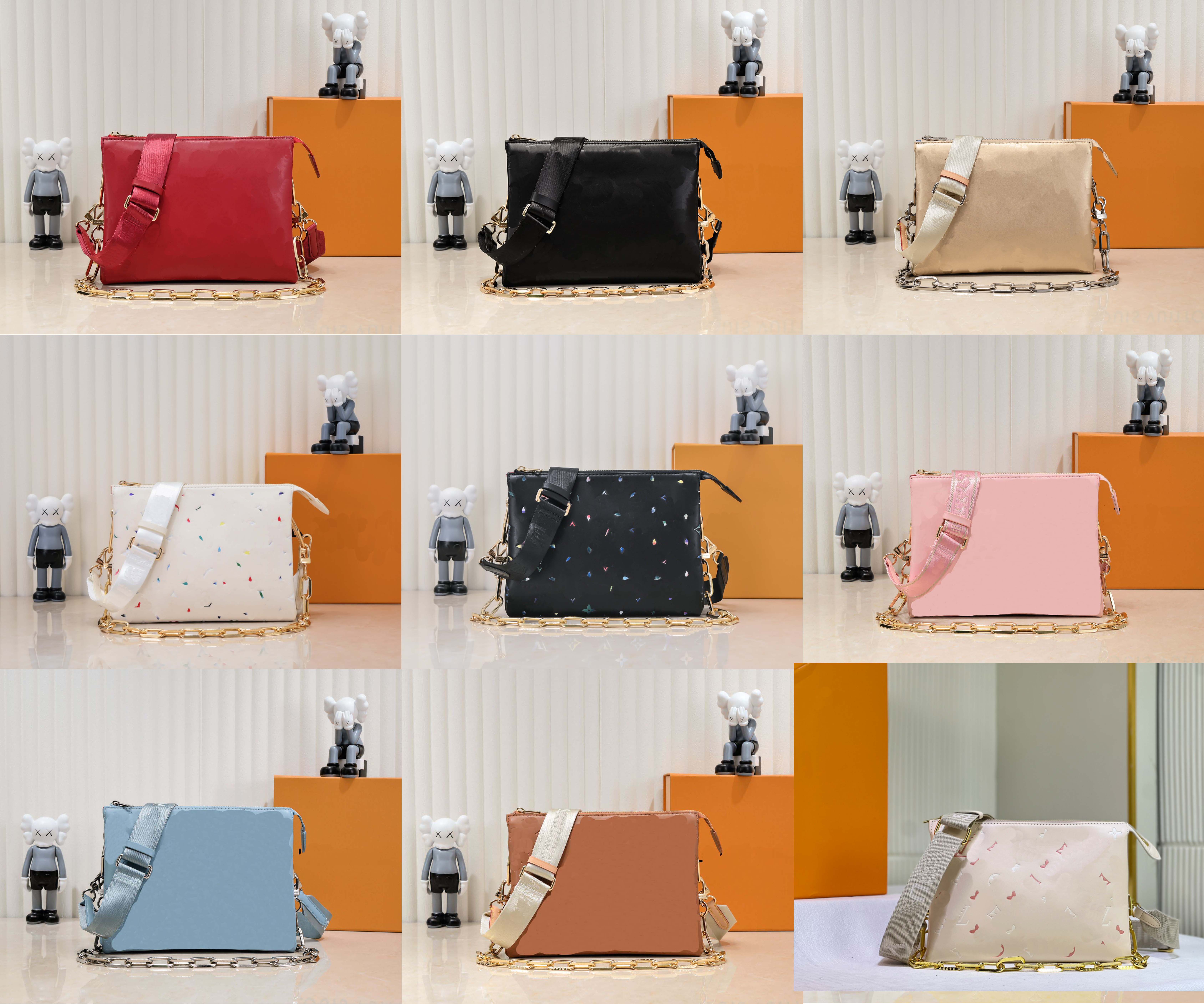 

M57783 M57790 COUSSIN PM Women Bag Genuine Calf Leather Embossed Cousin Bag Chain Carry Purse Clutch Crossbody Handbag Luxury Designers Shouler Bag, Make up the difference