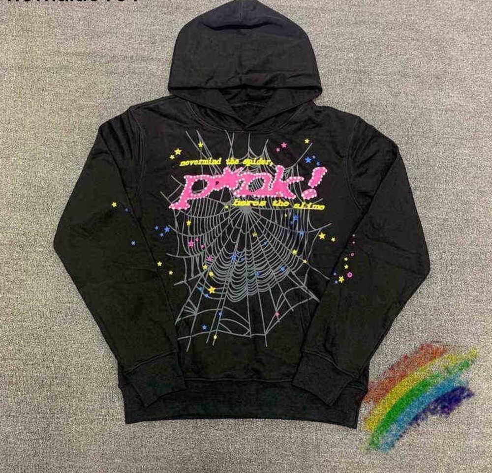 

designer Men's Hoodies pants Sweatshirts Puff Print Sp5der Hoodie Men Women Quality Heavy Fabric Spider Web Pullover Breathable design 64ess, 15