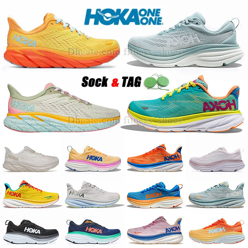

Hoka Free People Movement Clifton 8 Running Shoes Mens Womens Hokas One Bondi 8 Black White Grey Pink Walk Trainers Golden Carbon x Dhgate Ice Blue Designer Sneaker, D11 b8 impala cyclamen