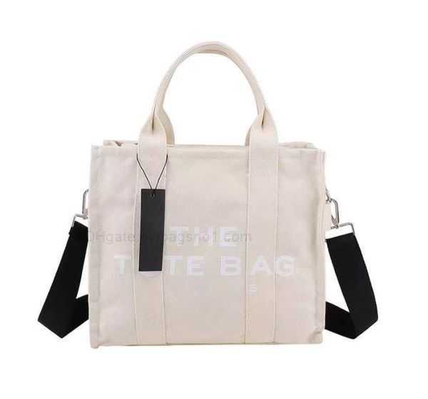 

The Tote Marc Luxury Canvas Large s Bag Womens Mens Cool Designer Handbag Unisex Original Shoulder Linen Top Handle Travel Clutch Bags qogjjocobs, No bag