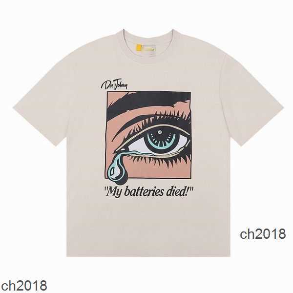 

2023 Men's T-shirts Designer Galleryes depts Shirt Alphabet Print Trendy Trend Basic Casual Fashion Loose Short T-shirt Half Sleeve TeeS 4X3N, 35