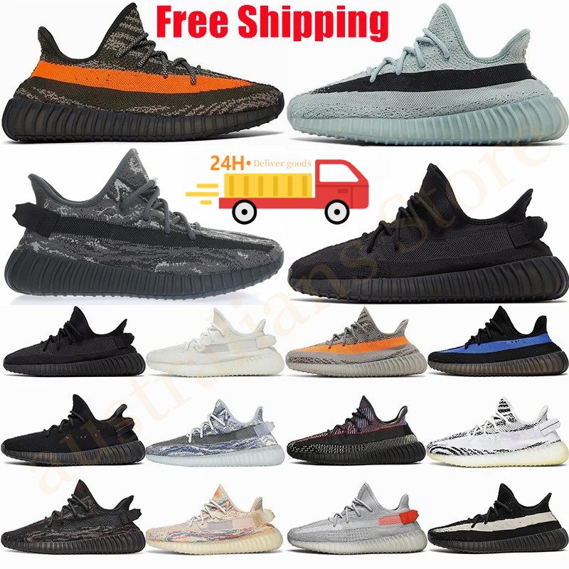

running shoes sneakers casual Men Women Chaussures sports shoe runner Bone 2.0 Dazzling Blue MX Oat Tailgate Reflective Zebra Beluga Natural Cinder Carbon Yecheil, 33