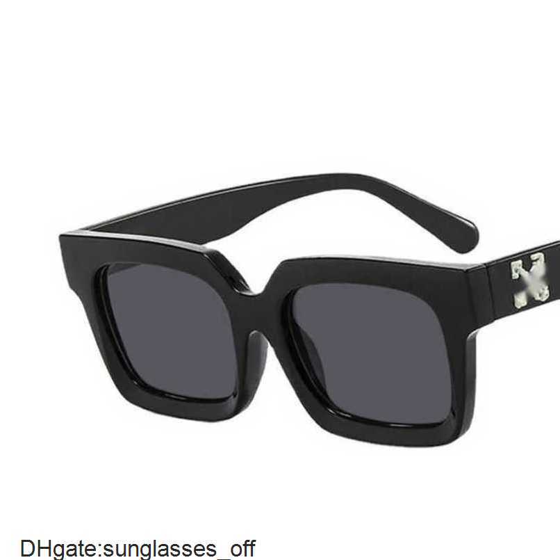 

Offs White Fashion Luxury Frames Sunglasses Brand Men Women Sunglass Arrow x Frame Eyewear Trend Hip Hop Square Sunglasse Sports Travel Sun Glasses VTL9