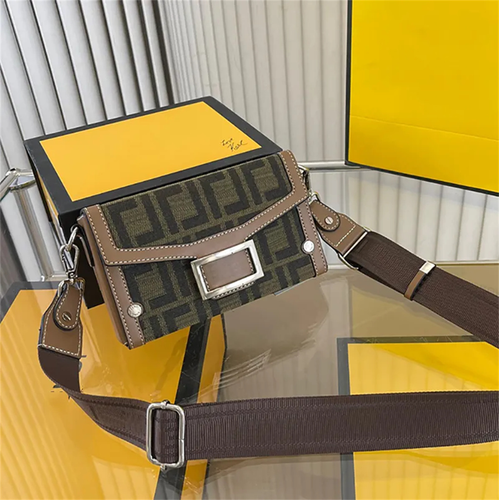 

Fashion Designer Bags Luxury Shoulder Bag Canvas Cross Body Tote Messenger Bags women Totes Classic With Strap 2-pcs Crossbody Handbag Famous Handbags Brown Black, #f-p