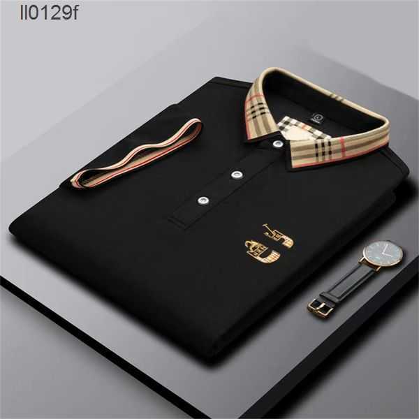 

New Designer Polo Shirts Men Luxury Casual Print Embroidery Fashion High Street Mens Polos Asian size m-3xl 14IL, Yellow