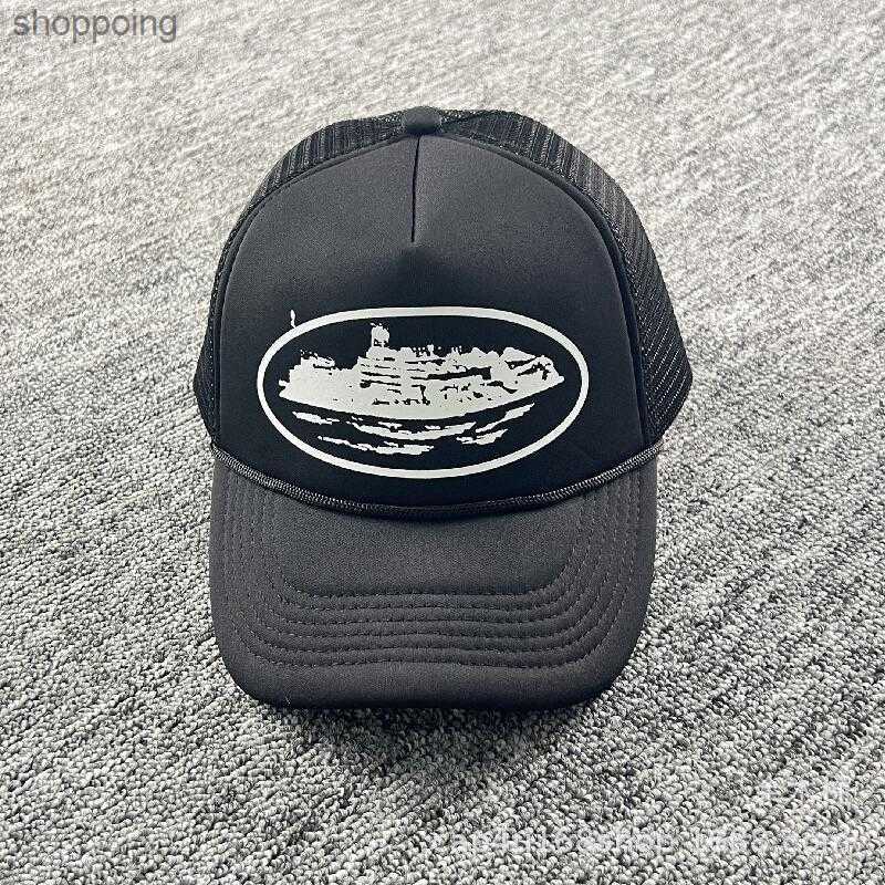 

Corteiz Ball Caps 22ss American Tide Truck Print Baseball Summer Unisex, Red