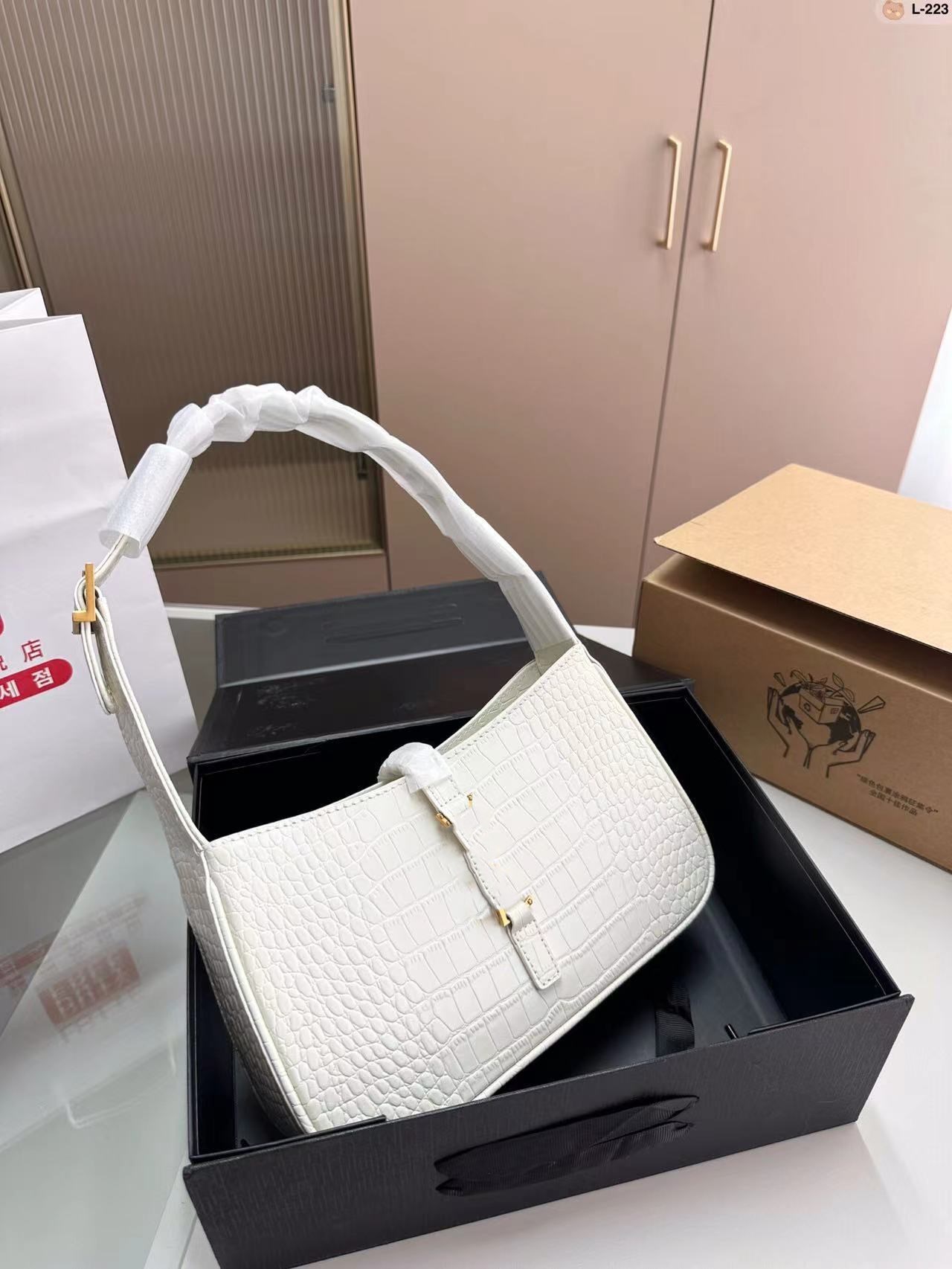 

New luxury ysle hobo bag in smooth armpit leather handbag shoulder bag designer bag luxurys handbag designer handbag messenger bag bag high quality chain bag
