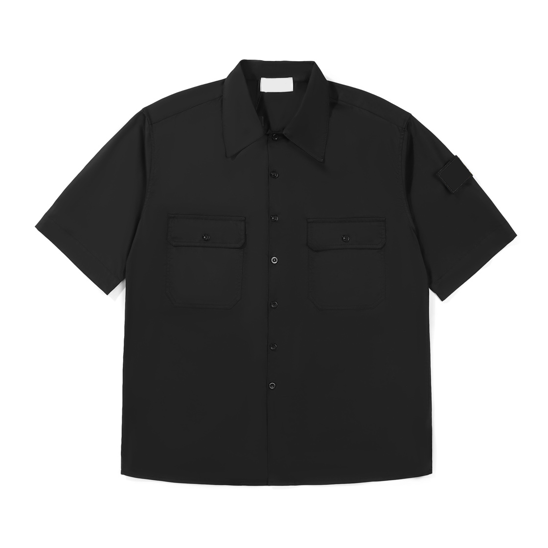 23SS blouses men fashion new classic shirts short sleeves Designer summer butterfly tail design print Breathable lapel Double pocket design tops