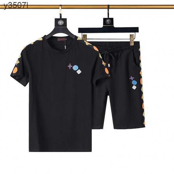 

Men's Tracksuits Casual For Men Sportswear Harajuku Short Sleeve T Shirt Set Piece Streetwear Oversized Man Outfits Suit 2023 Summer RKTN, 18