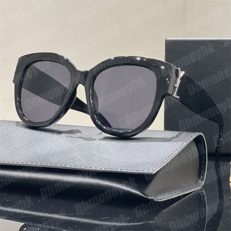 

Silver Gold Letter Designer Sunglasses Women Fashion Eyewear Uv Proof Polarized Y Sun Glasses Summer Goggle Round Sunglass s Eyeglasses
