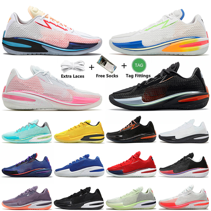 

New Zoom G.T. Cut Running Shoes 2023 Authentic Mens Aird GT Cut Pawdacious Black Crimson Green Grinch White Laser Blue Mesh Sport Tenis Void Siren Red Low Sneakers, 16