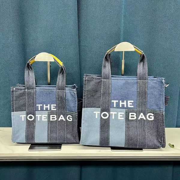 

The Tote Marc Designer New Bag Mini Medium Large Size Leather Embossing Shoulder Bag Handbags High Capacity Composite Bags ch5rjocobs, Blue pearlite layer