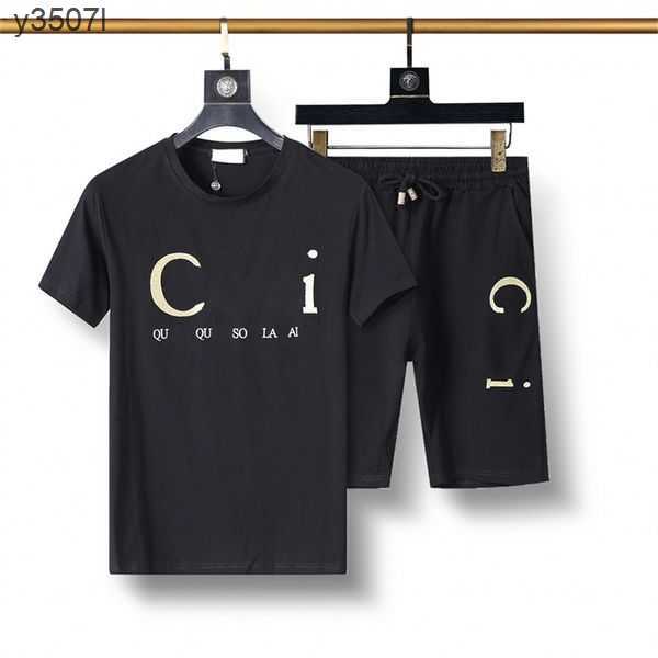 

Men's Tracksuits Casual For Men Sportswear Harajuku Short Sleeve T Shirt Set Piece Streetwear Oversized Man Outfits Suit 2023 Summer QJ1Z, 18