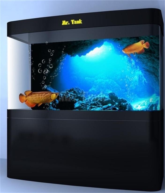 

MrTank 3D Effect Underwater Sunlight Rays Cave Aquarium Background Sticker Selfadhesive Fish Tank Backdrop Decorations Y2009224155757