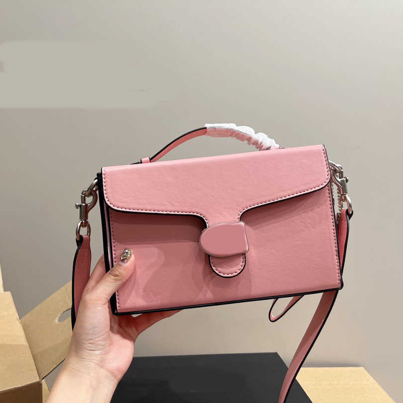 

Designer Pink Crossbody Bag High Quality Leather Box Women Square Cross Body Luxurys Handbags Shoulder Purses Luxury Handbag Unisex Messenger Bags 230627bj, Pink--22x14cm