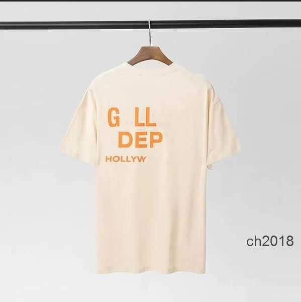 

2023 New Tees Galleryse Depts T Shirts Mens Womens Designer T-shirts Galleryes Cottons Tops Man S Casual Shirt Luxurys Clothing Street Shorts Sleeve Clothes A13O, 13