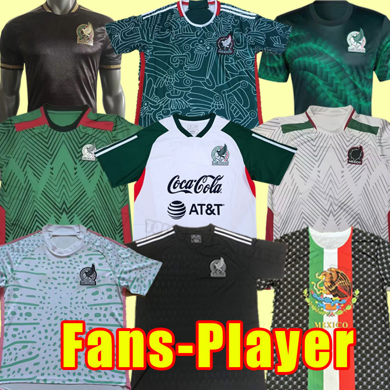

WORLD 2022 CUP Mexico soccer jerseys H.LOZANO CHICHARITO RAUL LOZANO 22 23 fans player version 2023 G DOS SANTOS OCHOA Men training goalkeeper 2024