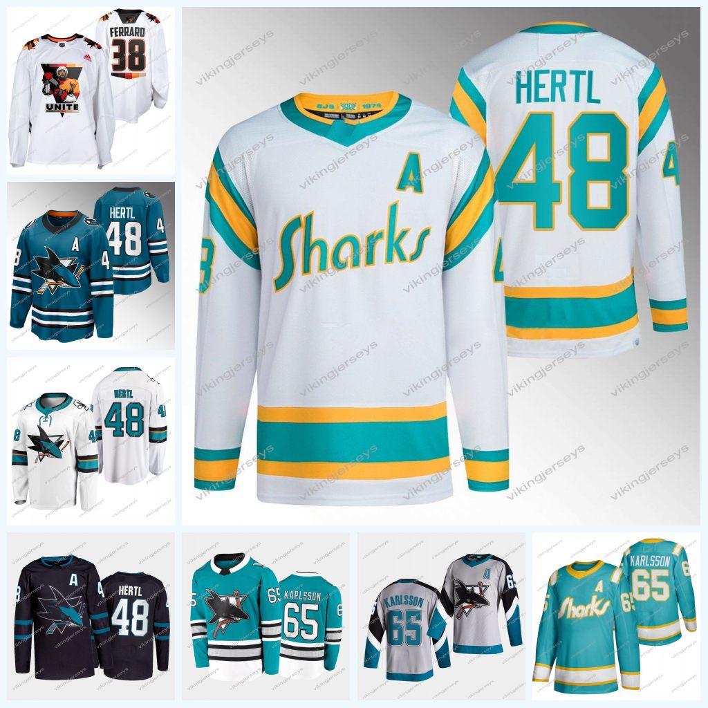 

Sharks Logan Couture Jersey Tomas Hertl Erik Karlsson Jacob MacDonald Kyle Criscuolo Noah Gregor Luke Kunin Steven Lorentz Jacob Peterson Nico Sturm Barabanov, Black