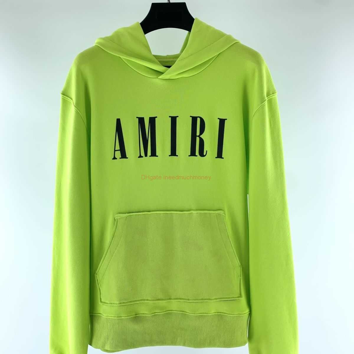 

Designer Clothing Mens Sweatshirts Amires Am Hoodies Amies New 22 Letter Printed Hood Loose Casual Fashion Hood Pocket Drawcord Black Sweater Fashion Streetwear Lu, Shipping fee