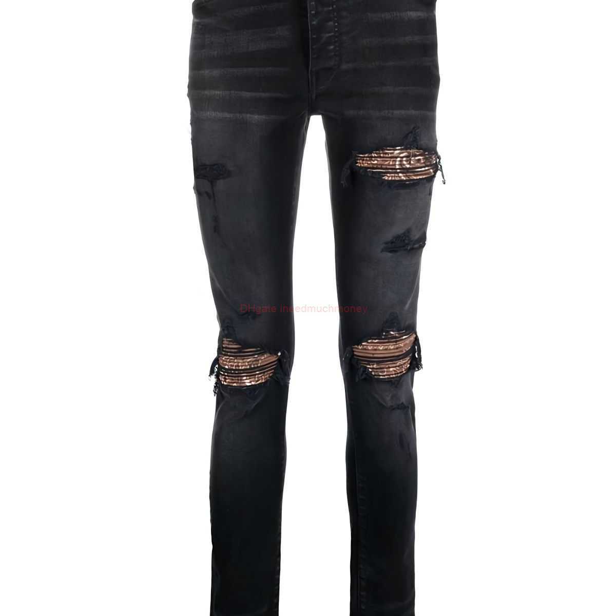 

Designer Clothing Amires Jeans Denim Pants Amies Store Trend Brand Jeans Men Distressed Ripped Skinny Motocycle Biker Rock Hip hop Pant Fashion Straight Trousers 13, Beige