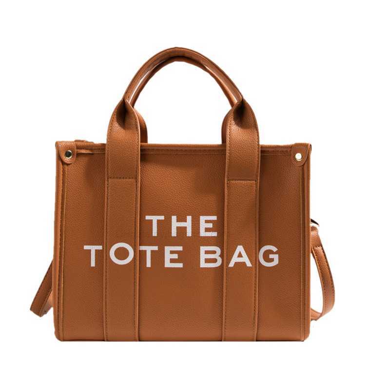 

the Tote Marc the Women's Spring Tote Bag Fashion Letter Largecapacity Oneshoulder Bag Jacobsorj0jocobs, Orange