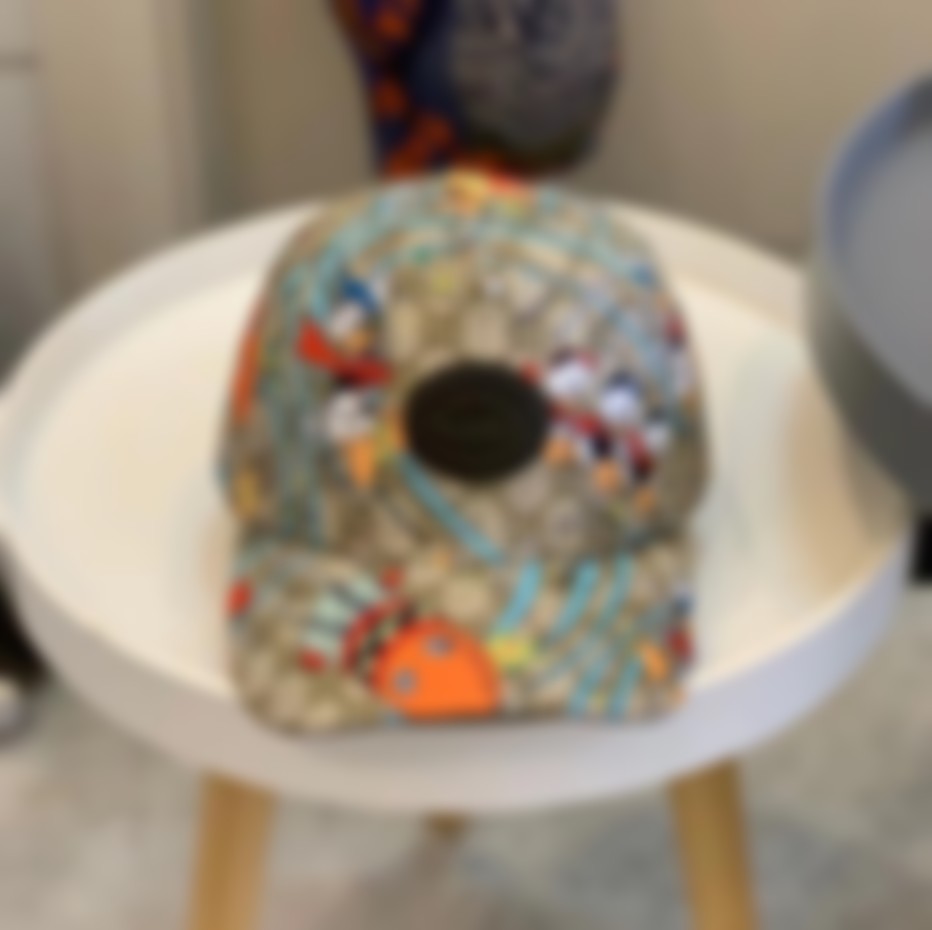 

Luxury Designer Baseball Cap Dome Animated Pattern Hat Leisure Caps Letter Novelty Design for Man Woman Top Quality, Style 7