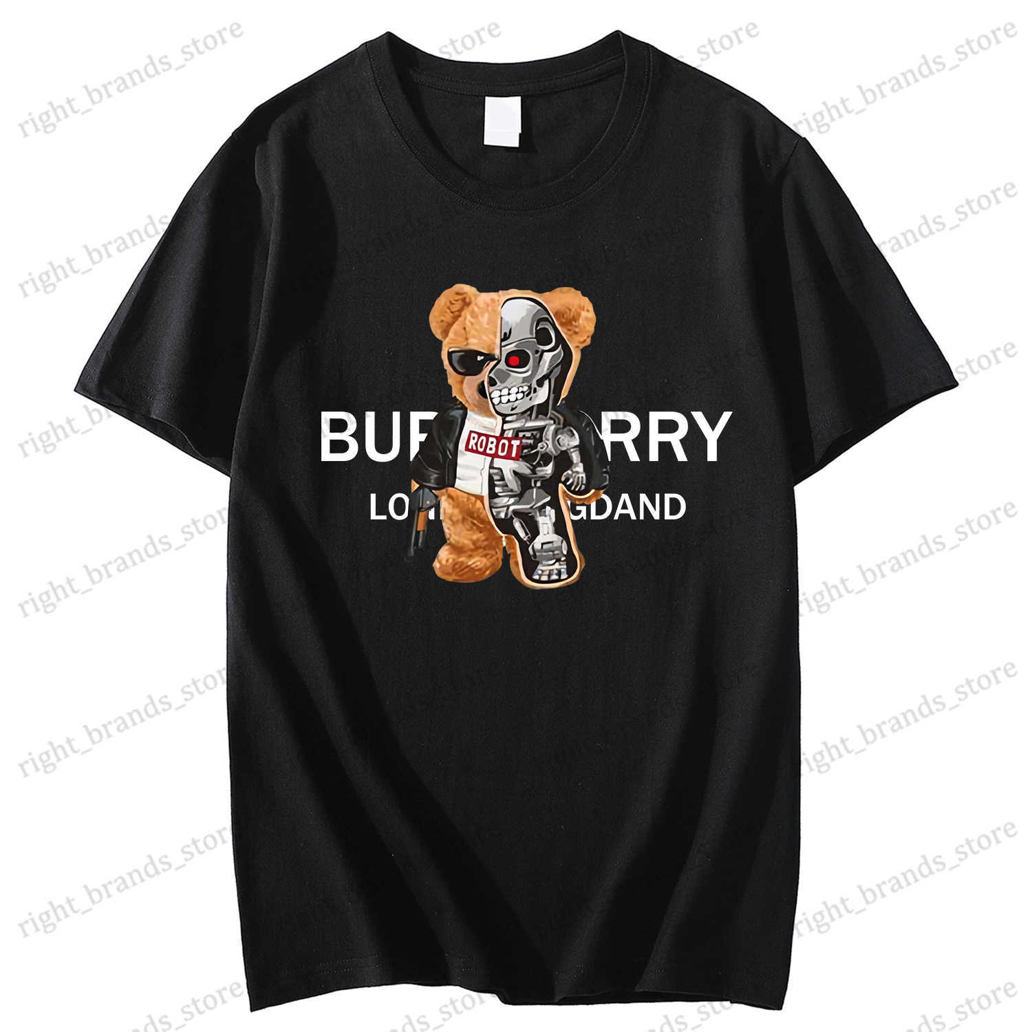 

Men's T-Shirts 2023DesignMechanical Bear T-shirt Men's BoysShort Sleeve Tee Street Pure Cotton High-Quality Summer Oversized Top Coat Free Mail T230523, Red