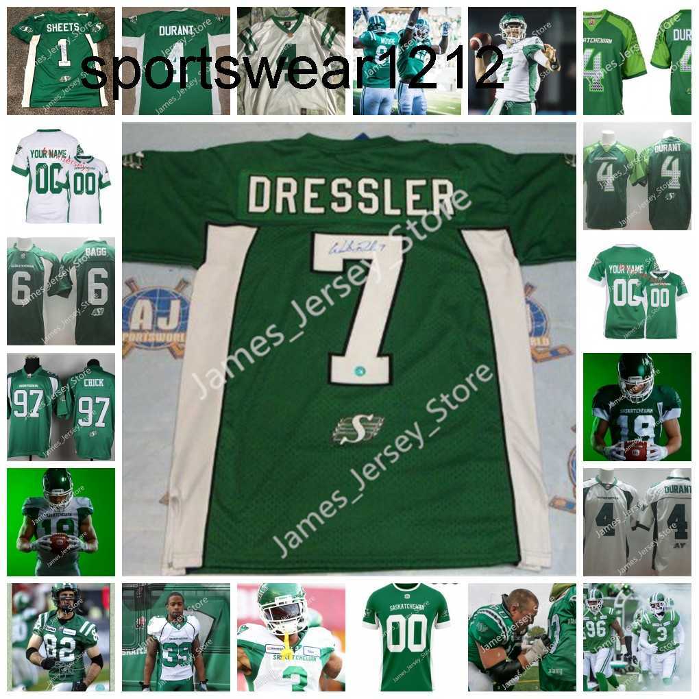 

4 Darian Durant Custom CFL Saskatchewan Roughriders Jersey 18 Justin McInnis 88 Paul McRoberts 4 Kyran Moore 81 Mitchell Picton 89 Kian Schaffer-Baker 76 Xavier Ubosi