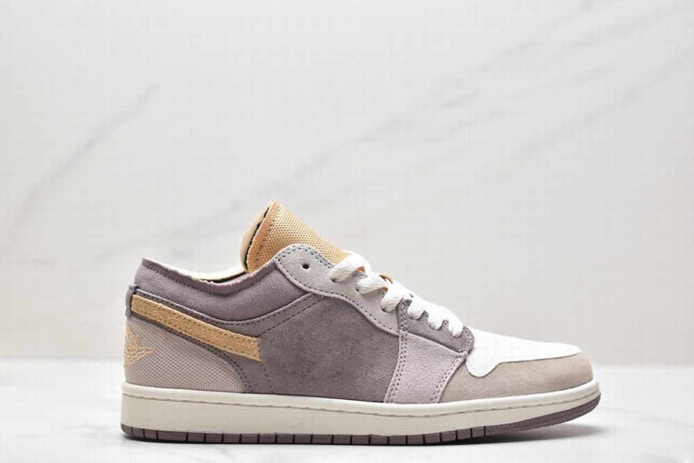 

With Box 1 Low SE Craft Basketball Shoes Men Women Taupe Haze 1s Sneaker