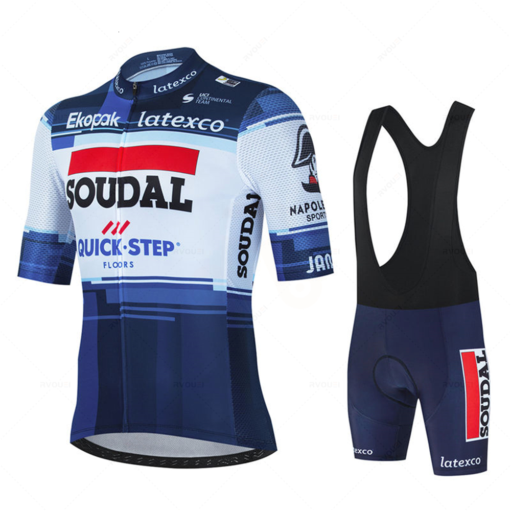 

Cycling Jersey Sets Soudal Quick Step Summer Suit Mens Breathable Mountain Bicycle Clothing Bike Maillot Ropa Ciclismo 230522, Jersey 18