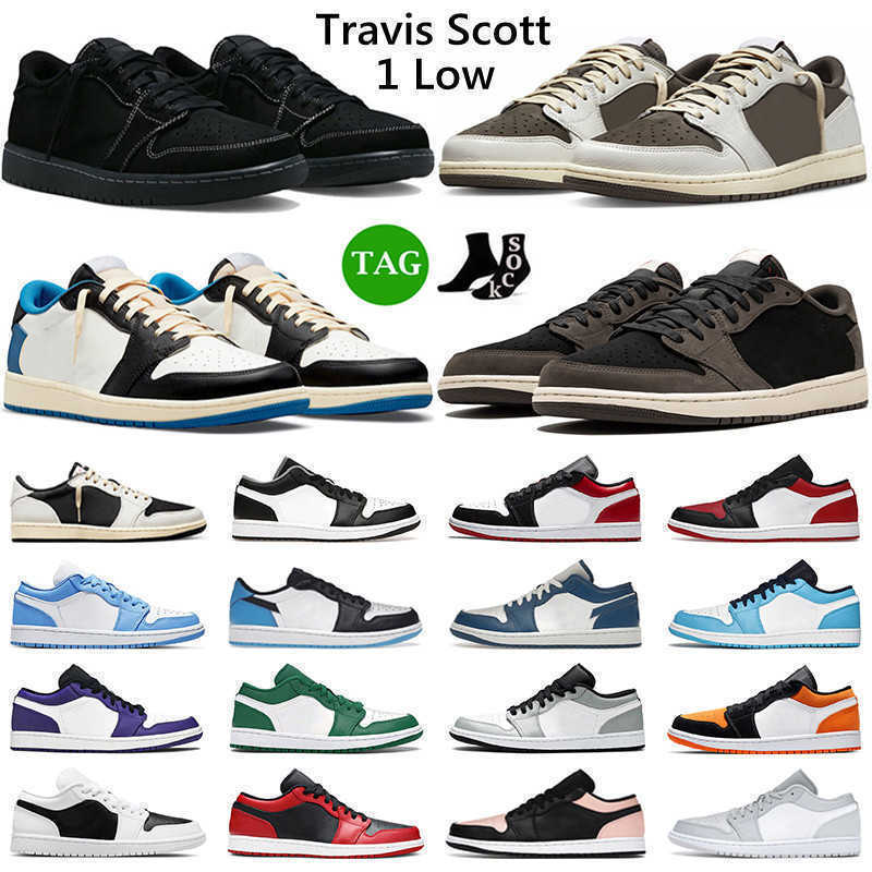 

1 low Shoes Men Women 1s Black Phantom Reverse Mocha Bred Toe UNC Shadow Court Purple Mens Trainers Outdoor, #7