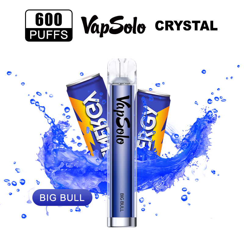

Disposable Vape e cigarette Vapsolo 600 Puffs 2% Disposable E-cigarettes Pen Device Stick Kit 2.6ml Prefilled Pod 10 colors Available