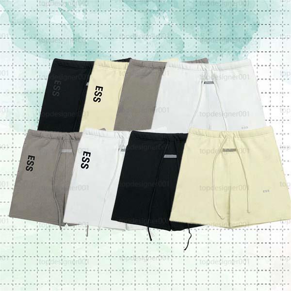 

2023 Mens ESS T Shirts Women Designers shorts T shirts Tees Apparel Tops Man S Casual Chest Letter trousers Luxurys Clothing Street Shorts Sleeve Clothes ESS Tshirts