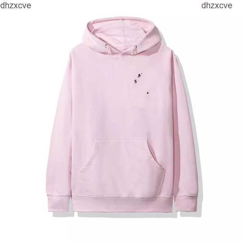 

Designer Anti Social Club Hoodie crossed letter print hoodie jumper for men and women OAXM, Pink