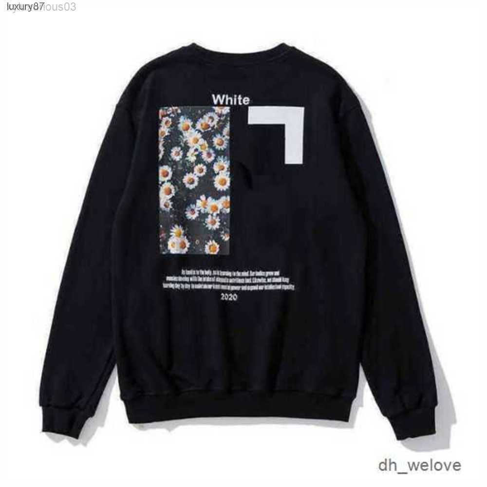 

%60 Off Style Trendy 2023 Fashion Sweater Painted Arrow Crow Stripe Loose Hoodie Men' and Women' Coatjqm1off T-shirts Offs White 40sm7, 02