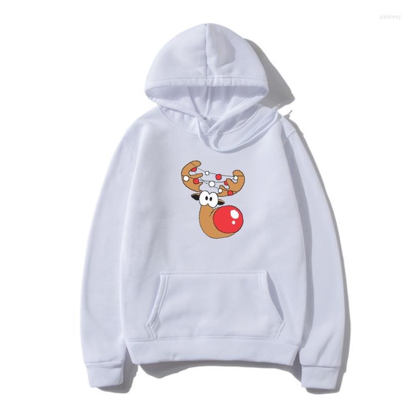 

Men's Hoodies Reindeer Lights Funny Christmas Outerwear Xmas Gift, Orange