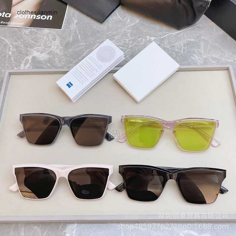 

2023 Luxury Fashion Sunglasses Factory% 80 Retail New Net Red Same Gm Sunglass Women's Box Korean Version High Men's and Women's Plate